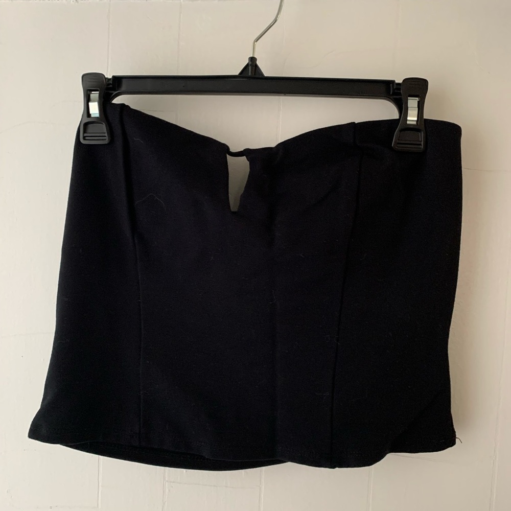 Black tube top